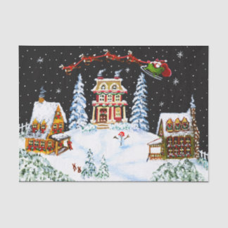 kerstpapier tissuepapier