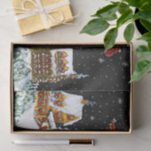 kerstpapier tissuepapier (Geschenk)