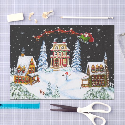 kerstpapier tissuepapier (Craft)