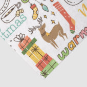 kerstpapier tissuepapier (Detail)