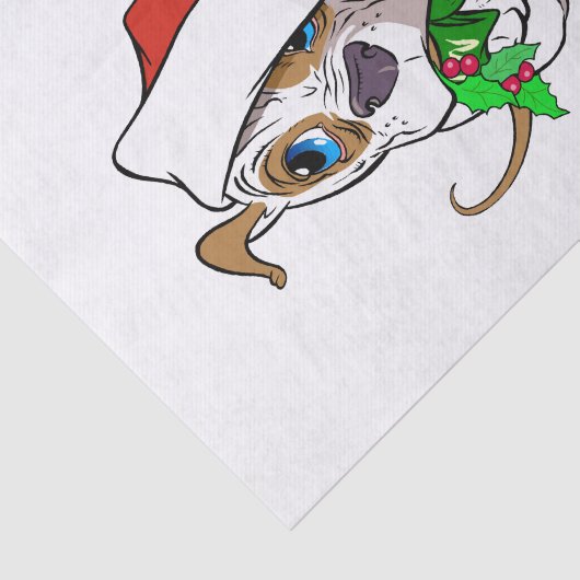 kerstpapier tissuepapier (Detail)