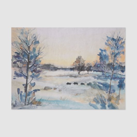  kerstpapier tissuepapier (Voorkant)