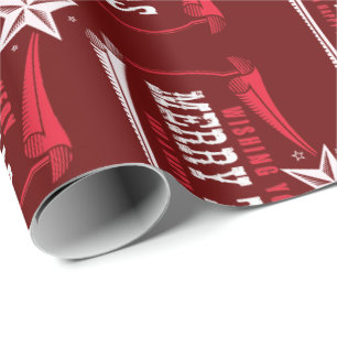  kerstpapier uit Texas Cadeaupapier