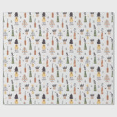 kerstpapier van 30 inch x 30 voet cadeaupapier (Vlak)