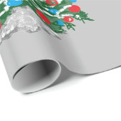 kerstpapier van 30 inch x 6 voet, cadeaupapier (Rol Hoek)