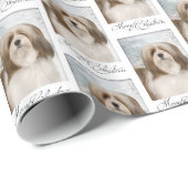 kerstpapier van Lhasa Apso Cadeaupapier (Rol Hoek)
