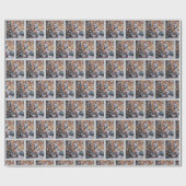 Kerstpapier van muizen cadeaupapier (Vlak)