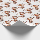 kerstpapier voor appaloosa-paarden cadeaupapier (Hoek)