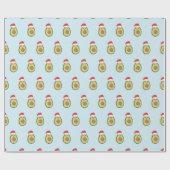 kerstpapier voor Avocado's Cadeaupapier (Vlak)