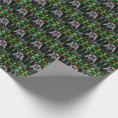 kerstpapier voor baphomet cadeaupapier (Hoek)