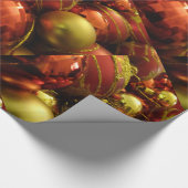 kerstpapier voor Baubles Cadeaupapier (Hoek)