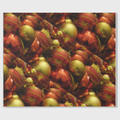 kerstpapier voor Baubles Cadeaupapier (Vlak)