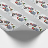 kerstpapier voor bundels cadeaupapier (Hoek)