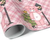 kerstpapier voor Cartoon Cadeaupapier (Rol Hoek)