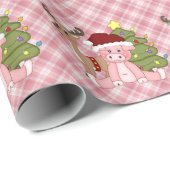 kerstpapier voor Cartoon Cadeaupapier (Rol Hoek)