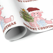 kerstpapier voor Cartoon Cadeaupapier (Rol Hoek)