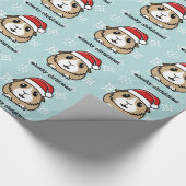 kerstpapier voor cartoon Guinee-Bissau Cadeaupapier (Hoek)