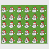 kerstpapier voor de kerstkerstbeker, dat de kerstm cadeaupapier (Vlak)