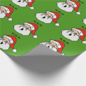 kerstpapier voor de kerstkerstbeker, dat de kerstm cadeaupapier (Hoek)