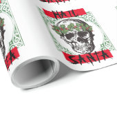 kerstpapier voor de kerstman met de hagelvleugel cadeaupapier (Rol Hoek)