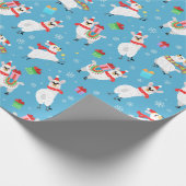 kerstpapier voor de onmiddellijke verpakking van k cadeaupapier (Hoek)