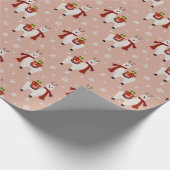 kerstpapier voor de onmiddellijke verpakking van k cadeaupapier (Hoek)