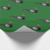 kerstpapier voor duivenkerst cadeaupapier (Hoek)