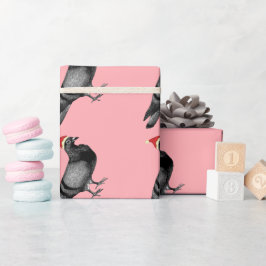 kerstpapier voor duivenkerst cadeaupapier