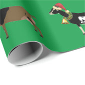 kerstpapier voor gevarendriegeitenbeslag cadeaupapier (Rol Hoek)