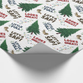 kerstpapier voor gevarendriepering cadeaupapier (Hoek)