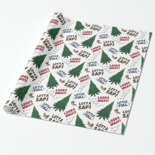 kerstpapier voor gevarendriepering cadeaupapier (Uitgerold)