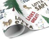 kerstpapier voor gevarendriepering cadeaupapier (Rol Hoek)