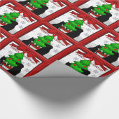 kerstpapier voor gezelschapsdieren cadeaupapier (Hoek)