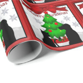 kerstpapier voor gezelschapsdieren cadeaupapier (Rol Hoek)