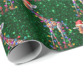 kerstpapier voor Giraffes Cadeaupapier (Rol Hoek)
