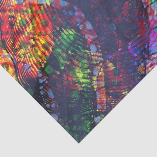 kerstpapier voor Glazen in lood Tissuepapier (Detail)