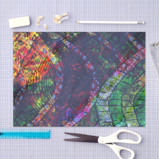 kerstpapier voor Glazen in lood Tissuepapier (Craft)