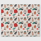 kerstpapier voor Gothic van Creepmas Cadeaupapier (Vlak)