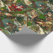  kerstpapier voor groenvulling cadeaupapier (Hoek)