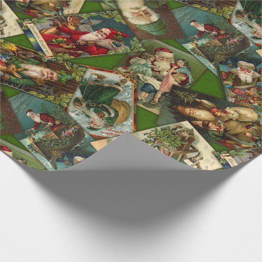  kerstpapier voor groenvulling cadeaupapier (Hoek)