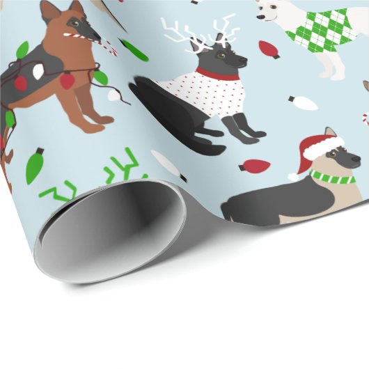 kerstpapier voor herderswrapping cadeaupapier (Rol Hoek)