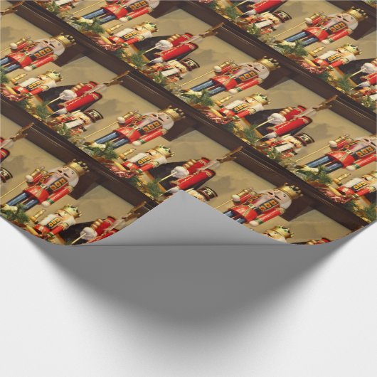 kerstpapier voor het ompakken van kerstbont cadeaupapier (Hoek)