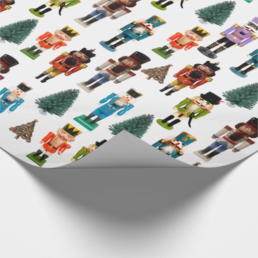 kerstpapier voor het ompakken van kerstbont cadeaupapier (Hoek)