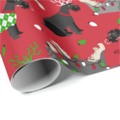 kerstpapier voor het oppakken van kerstcadeautjes cadeaupapier (Rol Hoek)