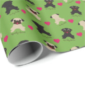 kerstpapier voor het oppakken van kersttaspels cadeaupapier (Rol Hoek)