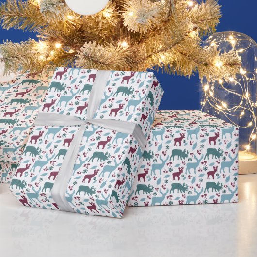 kerstpapier voor het verpakken cadeaupapier (Feestdagen)