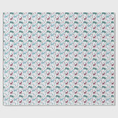 kerstpapier voor het verpakken cadeaupapier (Vlak)