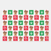  kerstpapier voor honden inpakpapier vel (Voorkant 3)