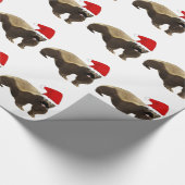 kerstpapier voor honingbaden cadeaupapier (Hoek)