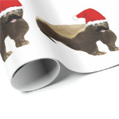kerstpapier voor honingbaden cadeaupapier (Rol Hoek)